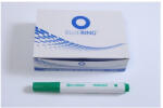 BLUERING Flipchart marker rostirón vizes kerek végű 3mm, Bluering® zöld (BR895523) - polusirodaszer