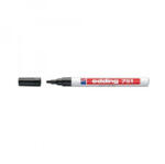 edding Lakkmarker 1-2mm, kerek Edding 751 fekete (7580097001) - polusirodaszer