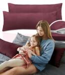 GordonToys Funda de pernă decorativă Amber din jerseu de bumbac, 40 x 120 cm, set de 2 bucăți, cu fermoar (POSZEWKA DEKORACYJNA AMBER 40X120*2)