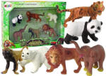 LEAN Toys Set de Figurine Animale Sălbatice Cunoscute la Nivel Mondial - 6 Piese (12275) Figurina
