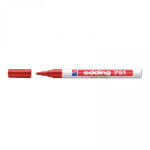 edding Lakkmarker 1-2mm, kerek Edding 751 piros (7580097002) - polusirodaszer