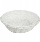 Vipolimex 38cm fonott virágcserép kaspó, kerek, fehér, védőfóliás (CR356-39W)