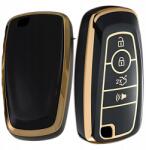 Ford Mondeo Focus Kuga Szilikon Kulcstartó Tok, fekete