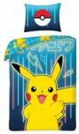 Halantex Ágyneműhuzat, 140×200cm, Pokemon Pikachu, 100% pamut (B140-POKEMON01)