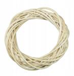 Luk Vesszőkoszorú, átmérő 25cm, esküvői dekorációhoz, natúr színű (HT2270W)