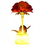 Trend-Deco LED virág, fehér, meleg fehér fény, 17cm (TD00267/RED)