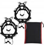  Csúszásgátló túrázó kramponok, jégbordák, lánctalpak (Raczki na buty trekkingowe rozmiar 36-44)