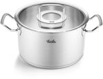 Fissler Oala Fissler Original-Profi Collection 24 cm 63L Inox Capac din Sticla Compatibila Inductie (084-129-24-000/0)