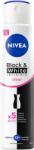 Nivea Deodorant spray pentru femei Black & White Clear, 250ml, Nivea