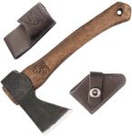 BeaverCraft Toporișcă Mică pentru Sculptură cu Teacă din Piele AX1