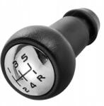  Peugeot Citroën váltógomb, bőrözött, krómozott, 5 sebességes