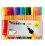 STABILO Vékonyceruza Stabilo Point 88 Mini 18 szín 13 standard 5 neon (688/18-2)