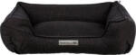 TRIXIE Talis Bed - szögletes, peremes fekhely (fekete) kutyák részére (60x50cm)