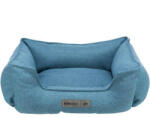 TRIXIE Talis Bed - négyszögletes, peremes fekhely (kék) kutyák részére (60x50cm)