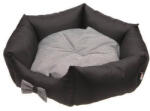 Comfy Kifutó termék Comfy Lola Bed - peremes fekhely (fekete, fehér) kutyák részére (66x66x22cm)