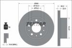 TEXTAR Disc frana TEXTAR 92345003 (92345003)