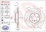BREMBO Disc frana BREMBO 09. D175.31 (09.D175.31)