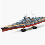 Academy 14109-es rajzú hajómodell készlet - NÉMET CSATAHAJÓ BISMARCK (1: 350)