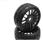 PMT 1/8 GT RALLY 18 "Medium" vegyület - ragasztott, fekete CARBON Q5 kemény felnik, 2 db