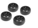Carten 26mm ragasztott slick gumik fekete 6 küllős felniken, 0mm OFFset, 4 db