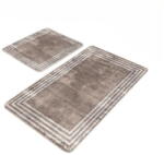 Mila Home Covorașe de baie maro 2 buc. din catifea 60x100 cm - Mila Home Covor baie