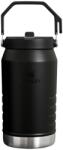 STANLEY - termos clasic cu maner - The IceFlow Flip Straw Jug - negru - 1.9 Litri (ECL-6100)