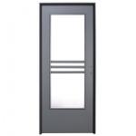 ECO EURO DOORS Beltéri Ajtó, Amanda Iv, Antracit, 202 X 76 Cm, Balos (6021902)