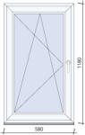  Bukó-nyíló ablak 60x120 cm BAL (AB58118B)