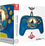 PDP Rematch Wired controller - Zelda Hyrule Blue (SWITCH)