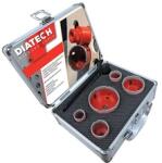 Diatech set carote dimantate cu montare pe polizor unghiular 20-27-35-55-68 mm (PGYCSFK1)