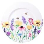  IRIS bádog tálca mezei virág 33x1, 5cm (QX_IMPEX_KFT_81058) (QX_IMPEX_KFT_81058)