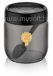 LUXPLASTIC IRIS C-00361 Black Pearl üveg tároló 425ml (C-00361) (C-00361)