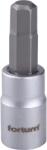 Fortum Dugókulcs betét, 1/4" csatlakozó, HEX 6mm imbusz Bitfejjel, hossza: 38mm, anyag: 61CrV5/S2, mattkróm (4701606)