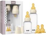 BIBS Anti-Colic Baby Bottle Set antikólikás cumisüveg kaucsuk cumival Ivory