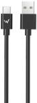 Wonder Cablu Wonder USB-A-USB-C 1m Negru (WC120CFBK)