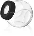 LUXPLASTIC IRIS C-00225 Ring billenthető üveg tároló 750ml, fekete, elfántcsont vagy szürke színű (C-00225) (C-00225)