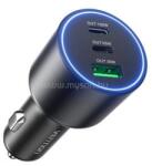 Vention USB-A+C*2 (3port, 100/75/36W, fekete, szivargyújtós), töltő (FFPB0) (FFPB0)