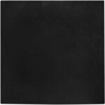 vidaXL Csúszásgátló Műnyúl Szőnyeg Olite Fekete 120 x 120 cm 42021729 (42021729)