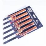 TOO KT-395 6 db-os 58 cm-es fa nyelű kard alakú nyárs (KT-395) (KT-395)