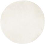vidaXL Műgyapjú Szőnyeg Tafalla Fehér Ø 120 cm Poliészter 42021471 (42021471)