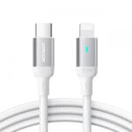 JOYROOM Cablu Date si Incarcare USB-C - Lightning Joyroom S-A10, 20W, 1.2m, Alb - evomag