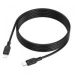 BOROFONE Cablu Date si Incarcare USB-C - Lightning Borofone BX113 Lenny, 27W, 2m, Negru - evomag