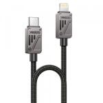 Yesido Cablu Date si Incarcare USB-C - Lightning Yesido CA195, 27W, 1.2m, Negru - evomag