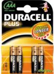 Duracell Plus mikro ceruza elem (AAA) 4db (DURACELL-MN2400ZS)