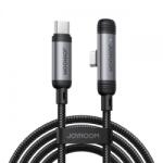 JOYROOM Cablu Date si Incarcare USB-C - USB-C Joyroom S-A56 EnjoyX Angled, 60W, 1.2m, Negru - evomag