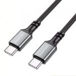 Borofone Cablu Date si Incarcare USB-C - USB-C Borofone BX83, 60W, 1m, Negru