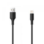 Setty Cablu Date si Incarcare USB-A - Lightning Setty, 18W, 1m, Negru - evomag