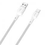 Dudao Cablu Date si Incarcare USB-A - USB-C Dudao L9T, 100W, 1m, Alb