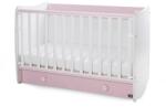 Lorelli Pat Copii Lorelli Balansoar Dream 60x120Cm Transformabil White Orchid Pink (1015042 0038A)