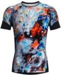 Under Armour Rush 2.0 Print SS Concrete Férfipóló XXL